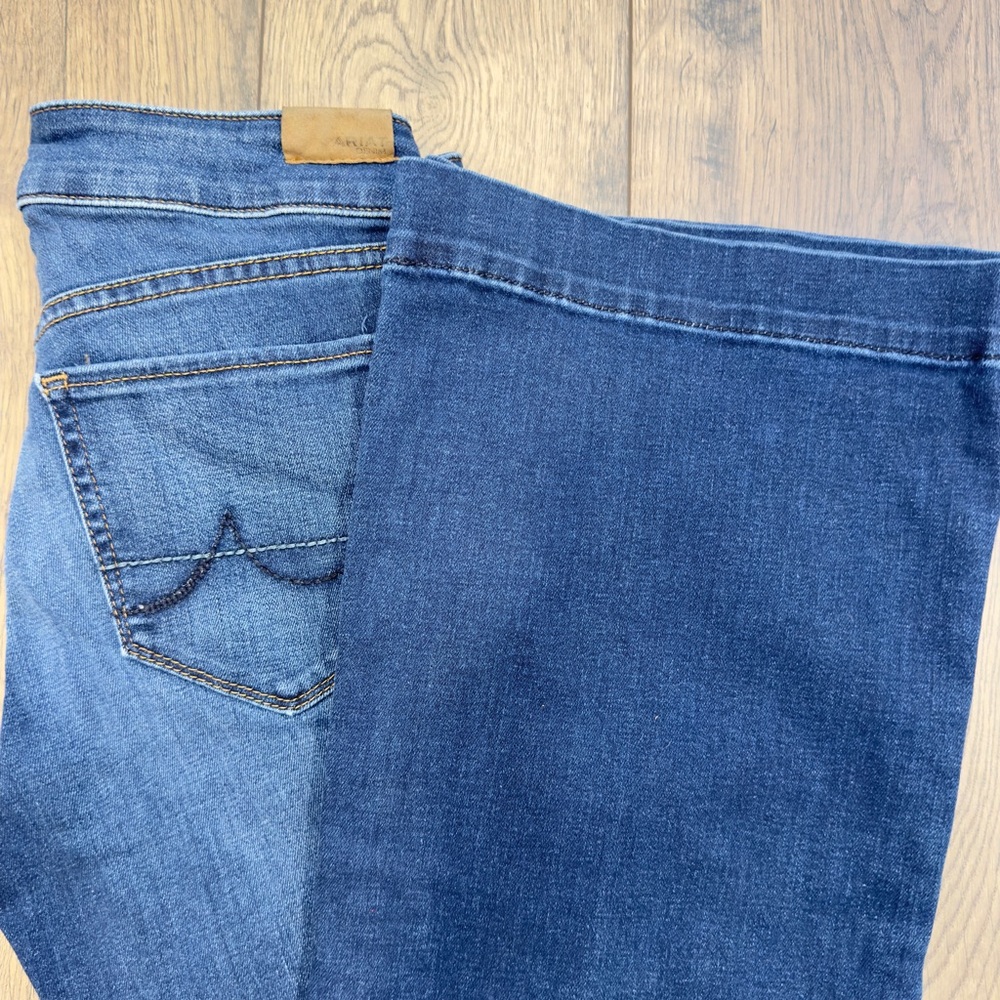 Ariat Trouser Mid Rise Stretch Kelsea Wide Leg Jean Size 26R